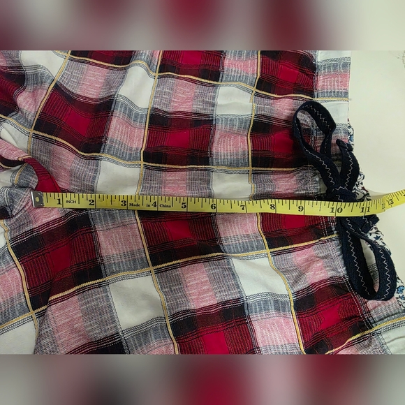 NWT Jockey Womens M Pajama Pants Classic Fit Red Plaid - Picture 7 of 12